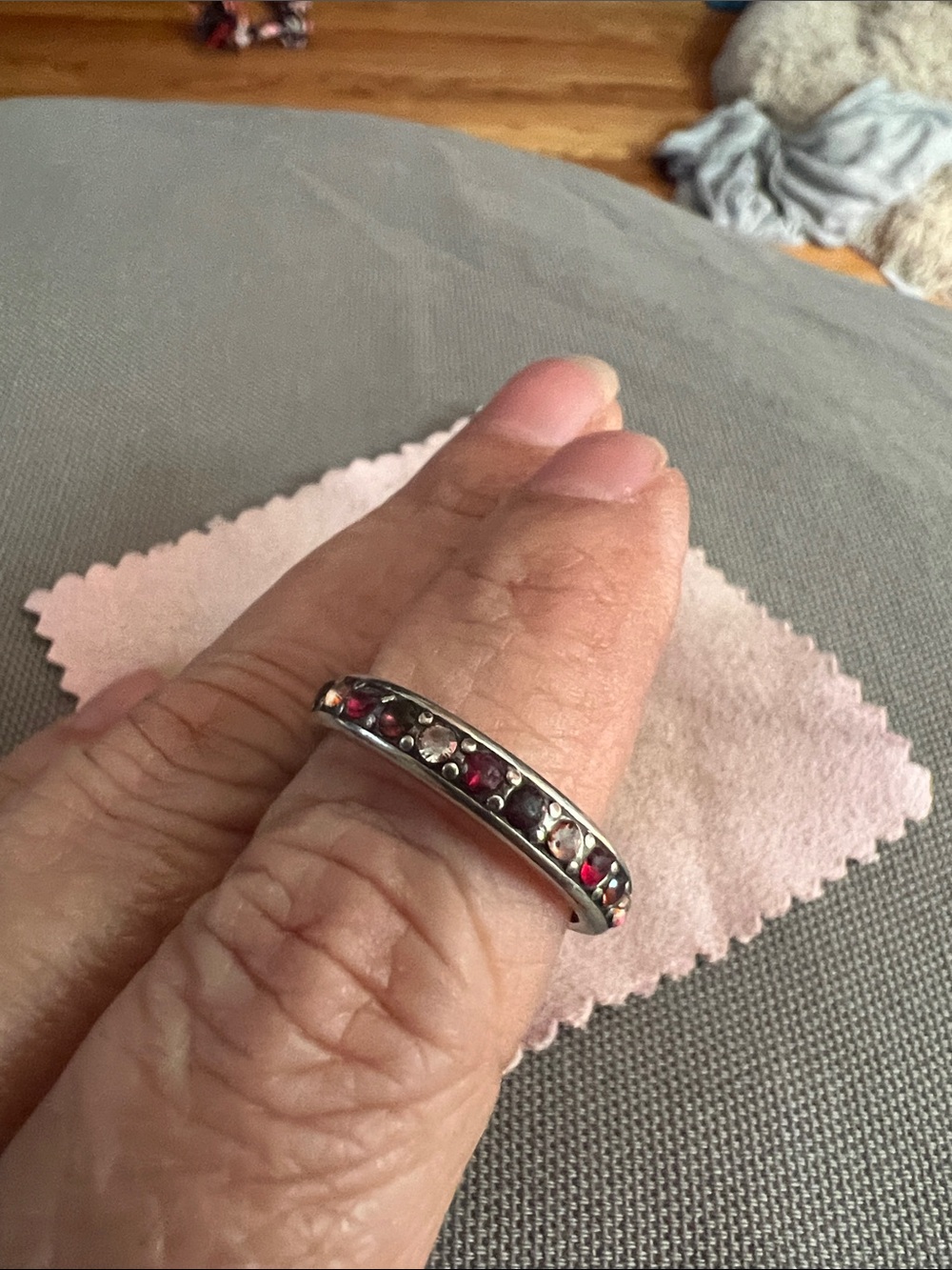 Brighton multi color ring used in good condition.
